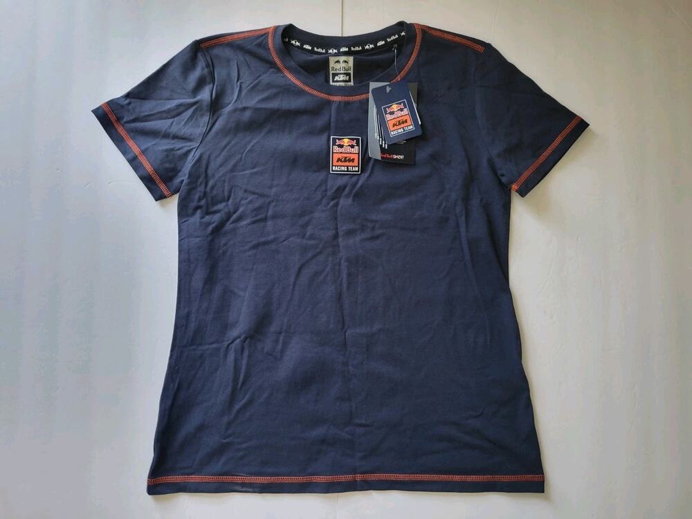NWT Red Bull KTM Racing Team Womens L Carve Casual Logo Sporty Athleisure Shirt